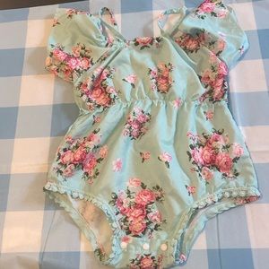Cute Baby Girls Floral Romper Summer Jumpsuit !!!